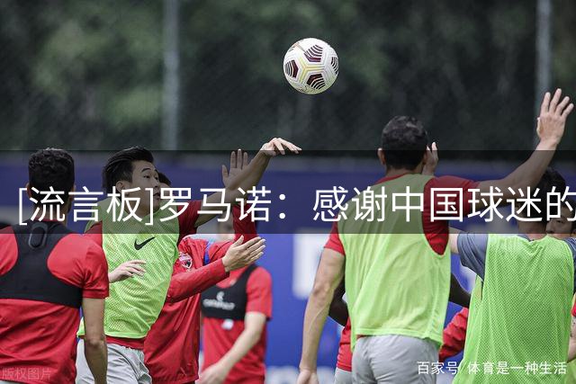 [流言板]罗马诺：感谢中国球迷的支持；那些质疑我的就让他们去说吧